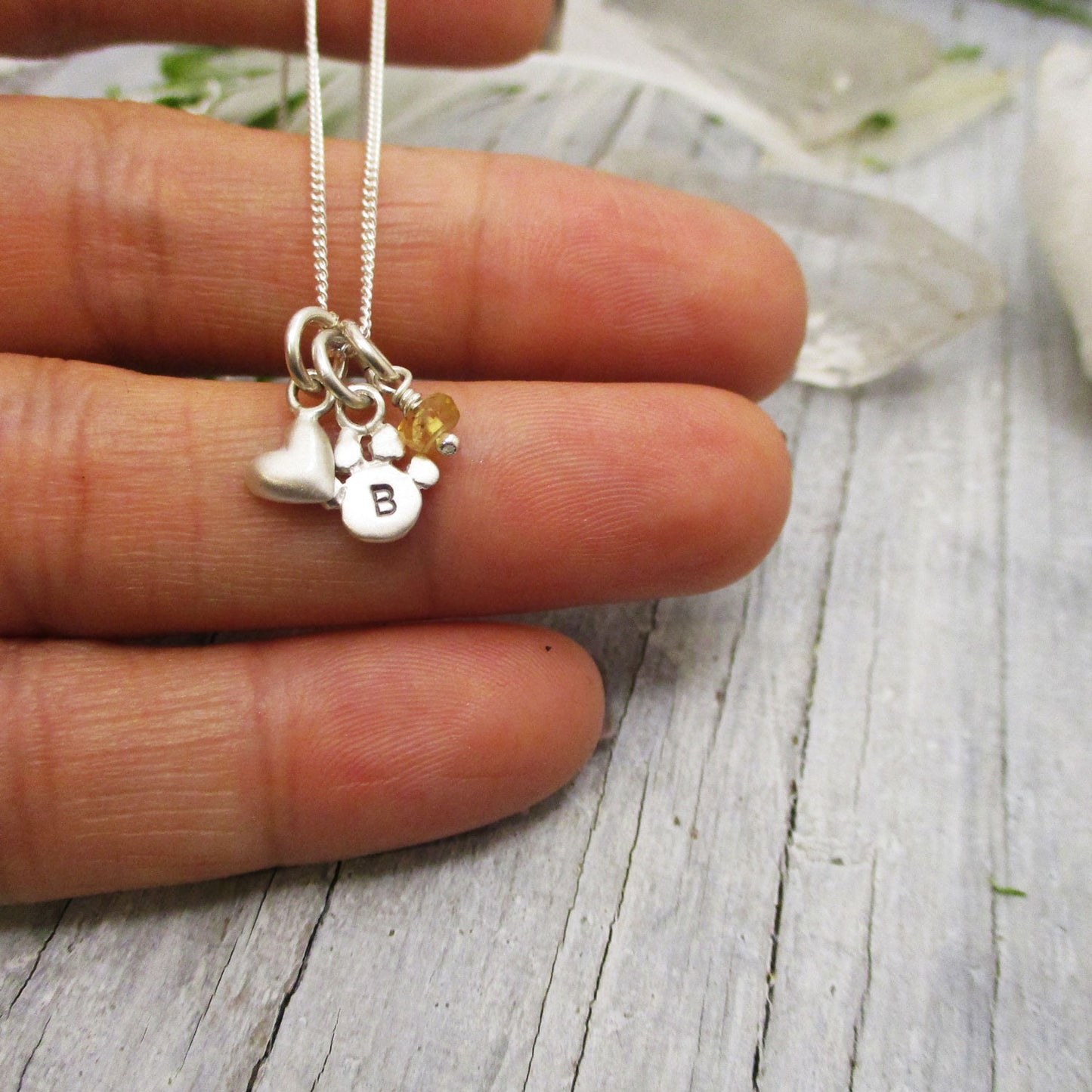 Sterling Silver Baby Heart Charm