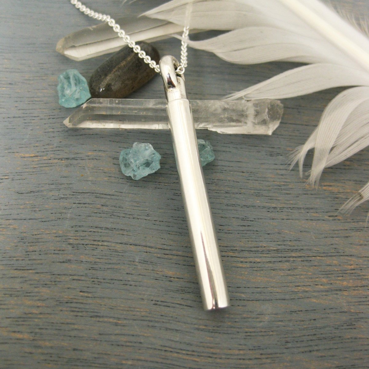 Cremation cylinder pendant online