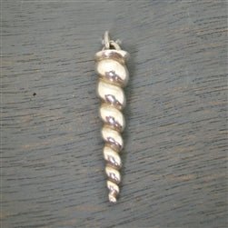 Unicorn Horn Charm in Sterling Silver - Luxe Design Jewellery
